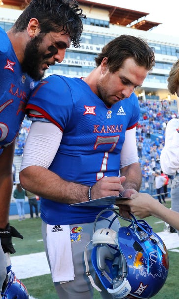 Jayhawks QB Bender silences critics with breakthrough moment in upset win